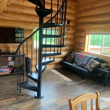 Secluded Log Cabin, 30 Min From Chena Hot Springs Pleasant Valley ภายนอก รูปภาพ