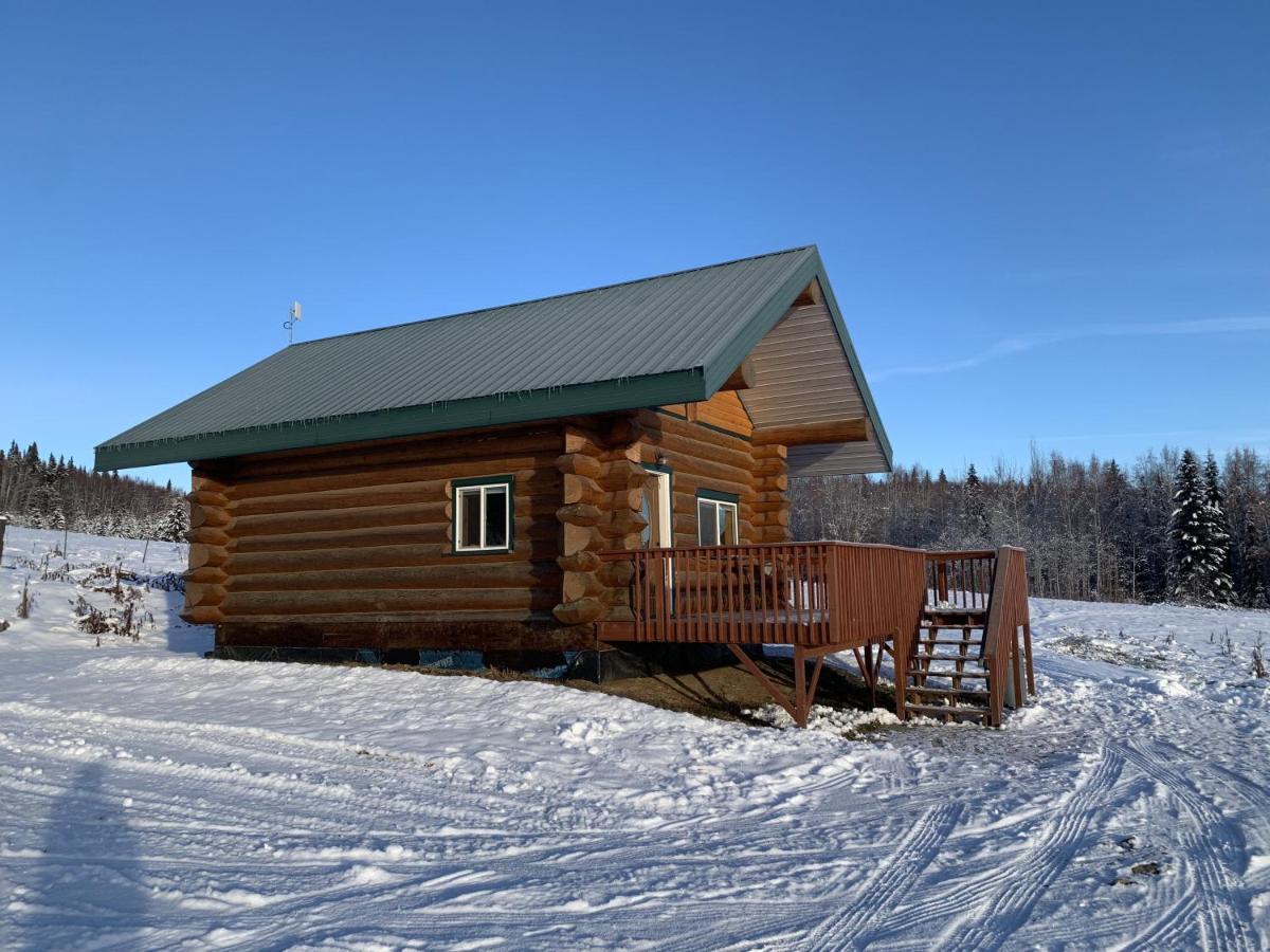Secluded Log Cabin, 30 Min From Chena Hot Springs Pleasant Valley ภายนอก รูปภาพ