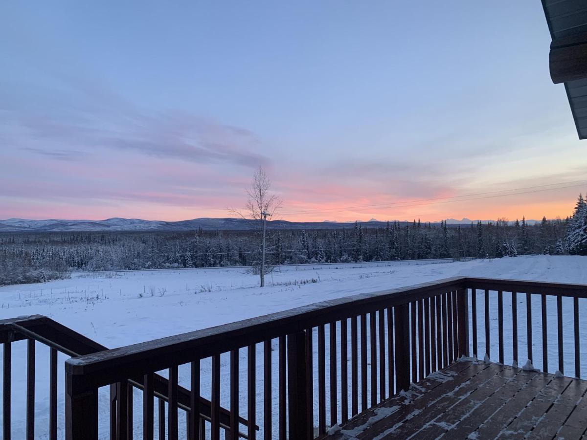 Secluded Log Cabin, 30 Min From Chena Hot Springs Pleasant Valley ภายนอก รูปภาพ